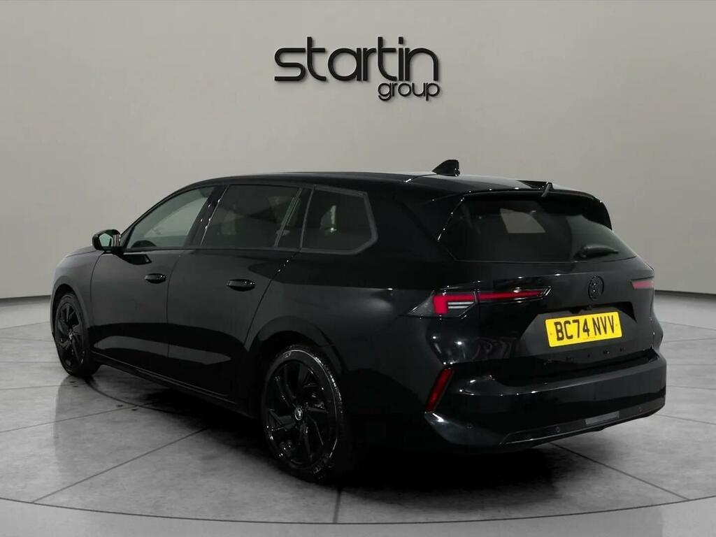 Vauxhall Astra 1.2 Turbo Gs Sports Tourer Euro 6 Ss BC74NVV Black #4