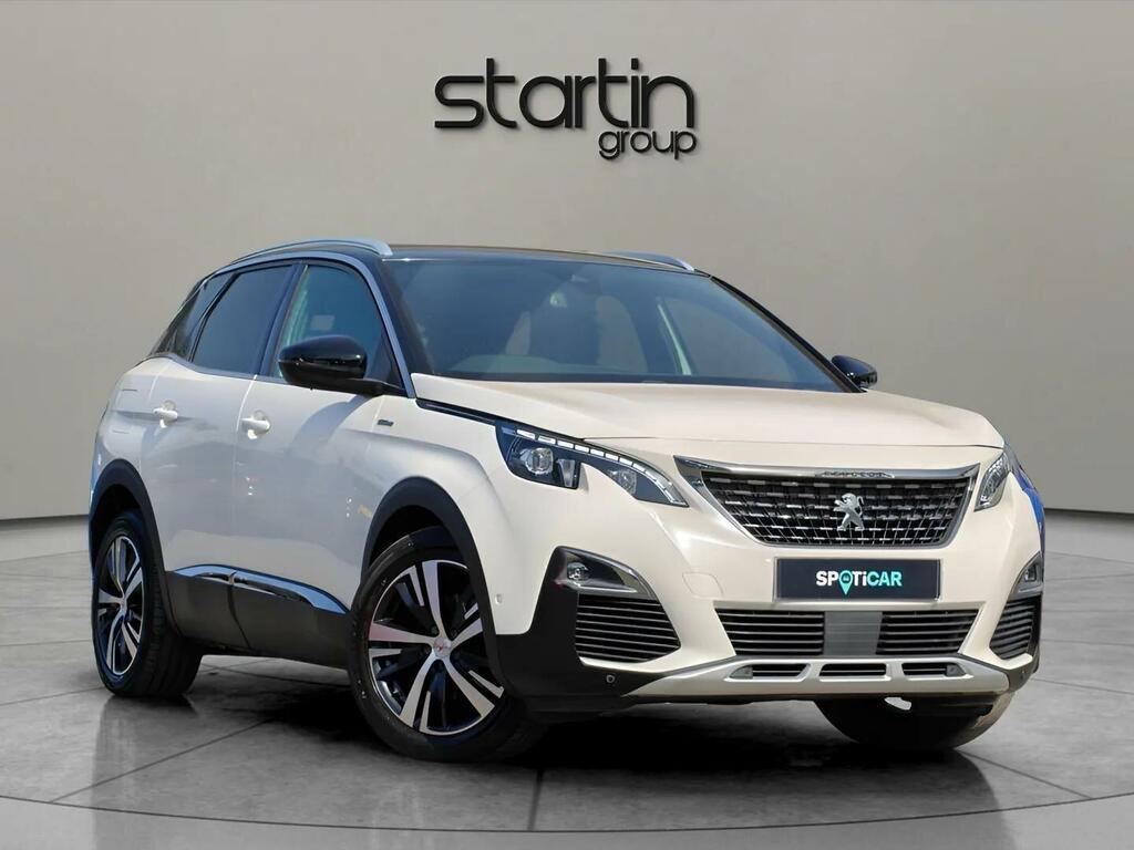 Peugeot 3008 1.6 Puretech Gt Line Eat Euro 6 Ss White