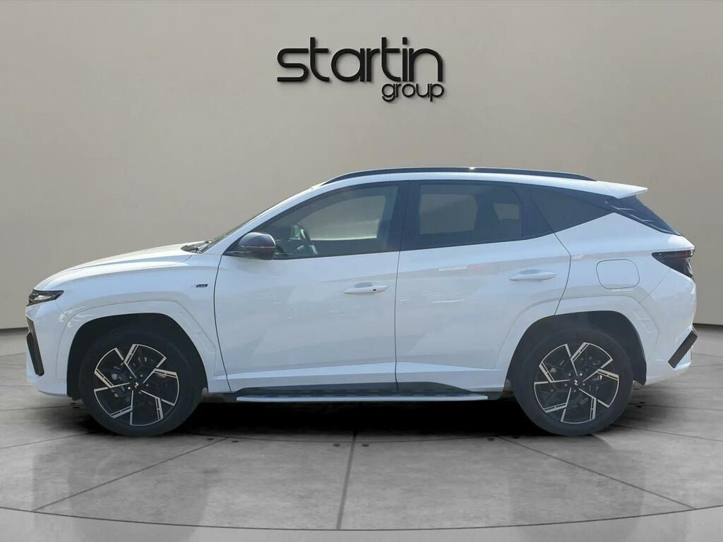 Hyundai Tucson 1.6T N Line Euro 6 Ss VU26AVV White #5