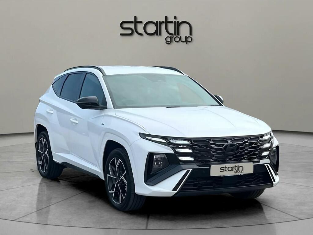 Hyundai Tucson 1.6T N Line Euro 6 Ss VU26AVV White #2