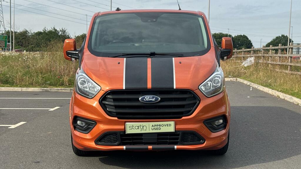 Ford Transit Custom 2.0 320 Ecoblue Sport Crew Van L1 H1 Euro 6 EK20XMZ Orange #6