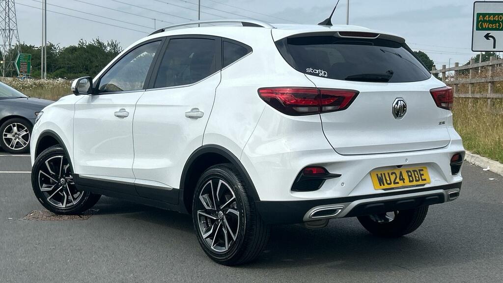 MG ZS 1.5 Vti-tech Exclusive Euro 6 Ss WU24BDE White #3