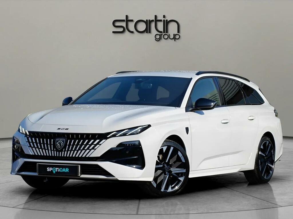 Peugeot 308 SW 1.2 Gt E-dsc Euro 6 Ss White #3