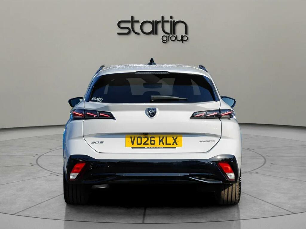 Peugeot 308 SW 1.2 Gt E-dsc Euro 6 Ss White #6