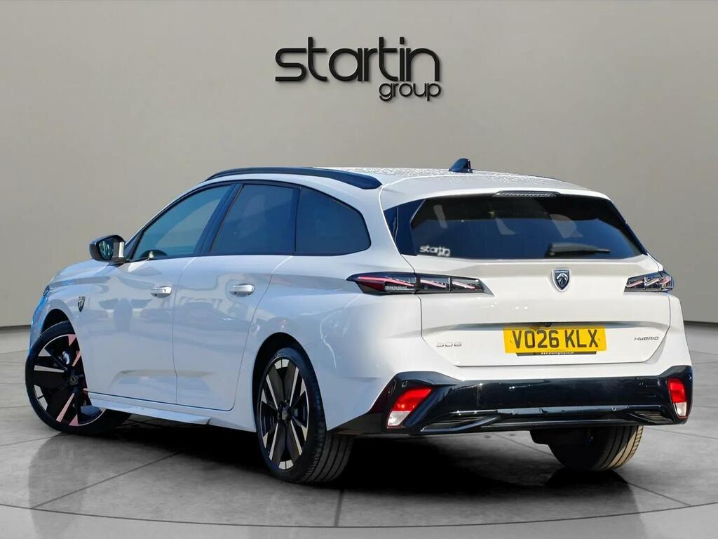 Peugeot 308 SW 1.2 Gt E-dsc Euro 6 Ss White #4