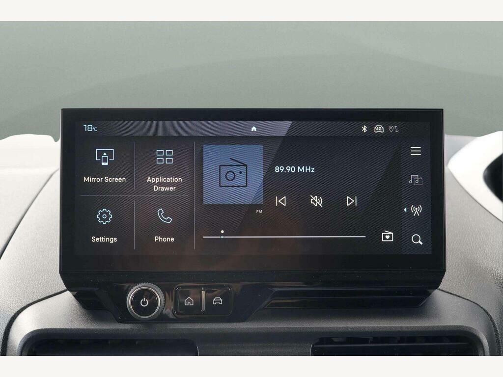 Peugeot Partner 1.5 Bluehdi 100 Professional Van White #17