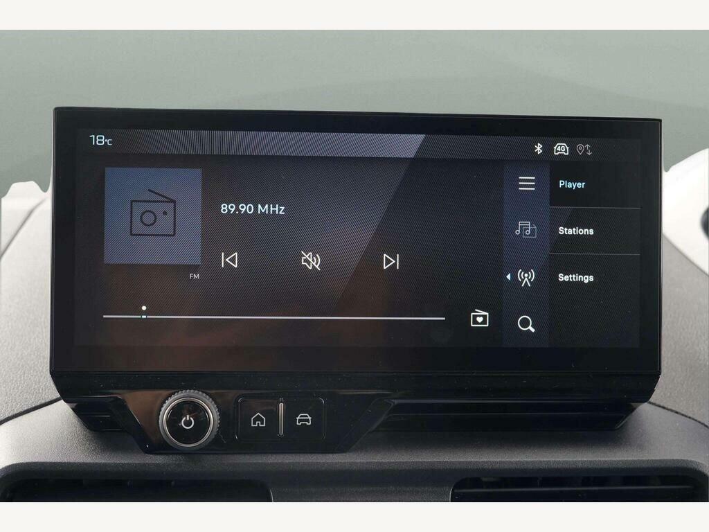 Peugeot Partner 1.5 Bluehdi 100 Professional Van White #19
