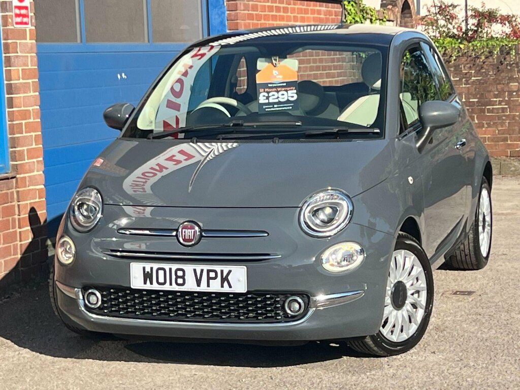 Fiat 500 1.2 Lounge Euro 6 Ss Grey