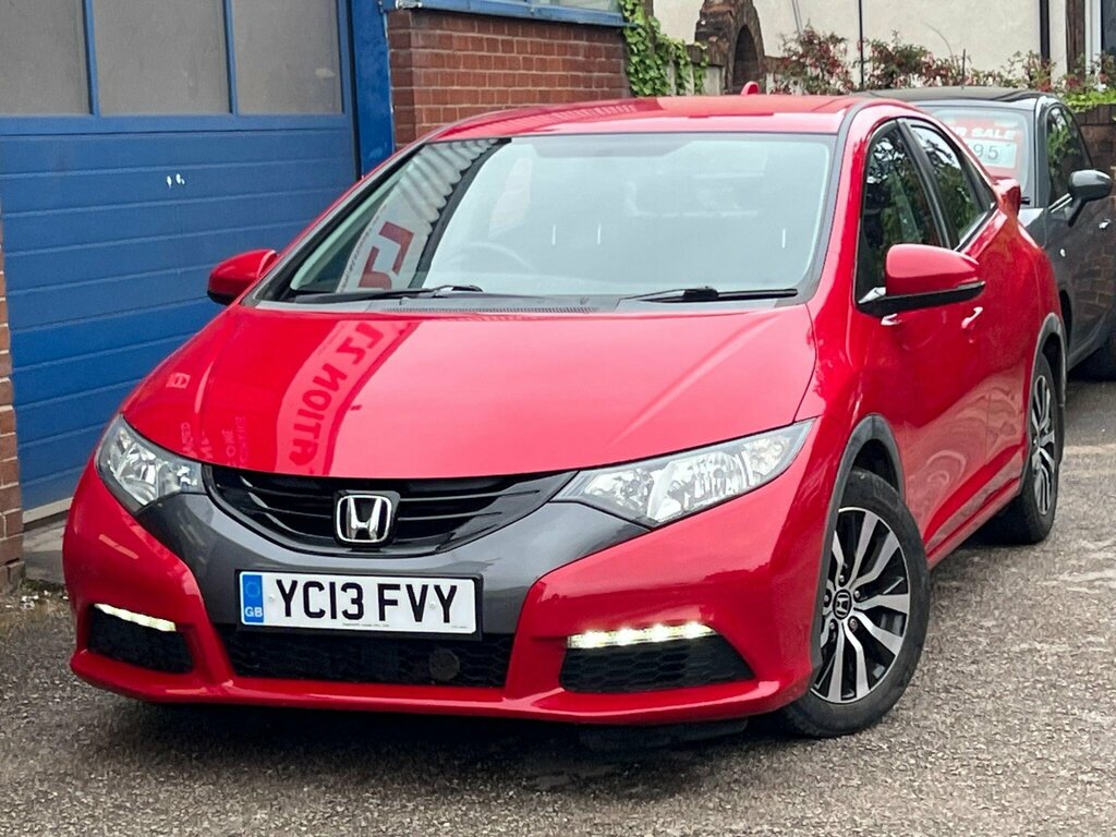 Honda Civic 1.6 I-dtec Se Euro 5 Ss Red #3