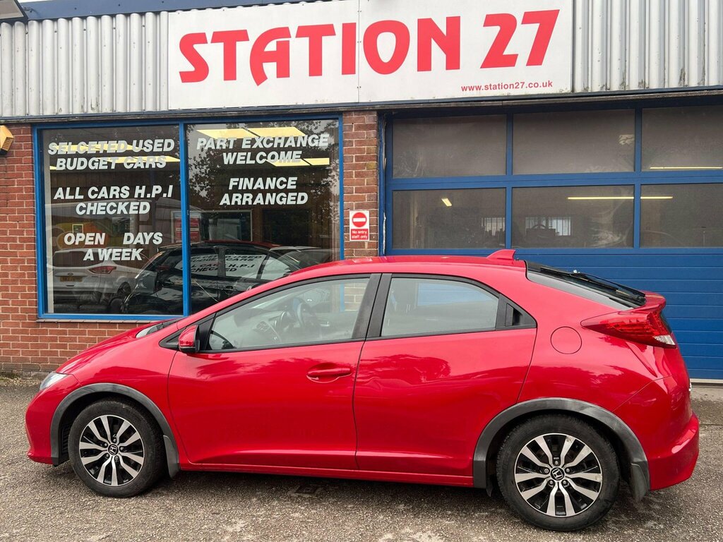 Honda Civic 1.6 I-dtec Se Euro 5 Ss Red #5