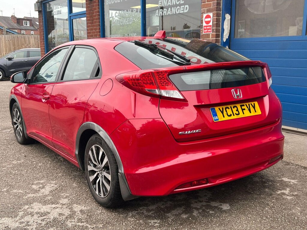 Honda Civic 1.6 I-dtec Se Euro 5 Ss Red #4