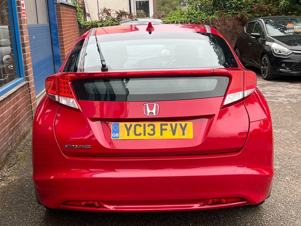Honda Civic 1.6 I-dtec Se Euro 5 Ss Red #6