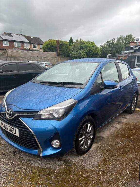 Toyota Yaris 1.33 Vvt-i Icon Cvt - 2015 15 Blue #6