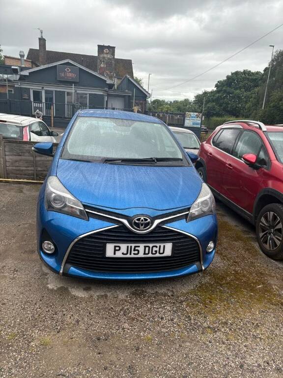 Toyota Yaris 1.33 Vvt-i Icon Cvt - 2015 15 Blue #3