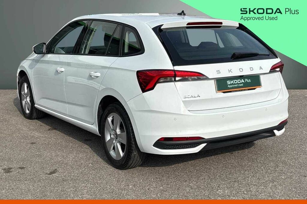 Skoda Scala 1.0 Tsi 116 Se Edition Dsg GL25OSP White #3