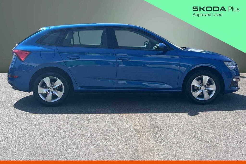 Skoda Scala 1.0 Tsi 110 Se Dsg FL72ZCE Blue #4