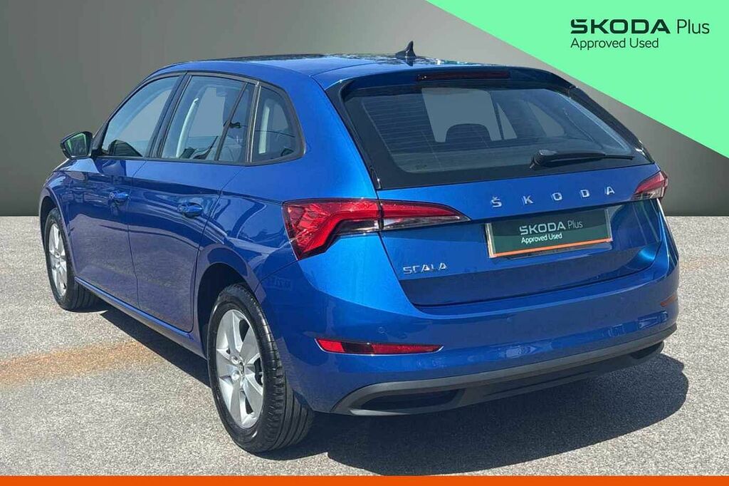 Skoda Scala 1.0 Tsi 110 Se Dsg FL72ZCE Blue #3