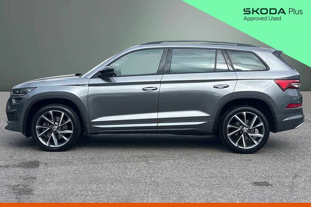 Skoda Kodiaq 2.0 Tsi 190 Sport Line 4X4 Dsg 7 Seat FL72KYK Grey #4