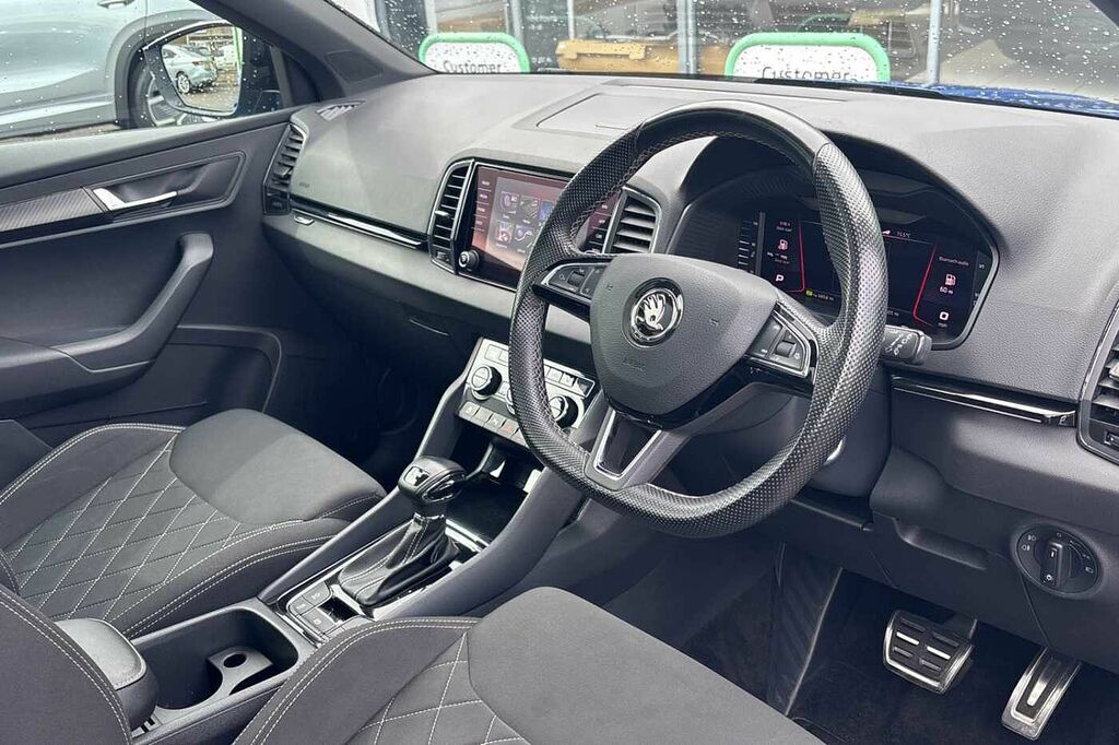 Skoda Karoq 2.0 Tsi 190 Sport Line 4X4 Dsg Blue #6