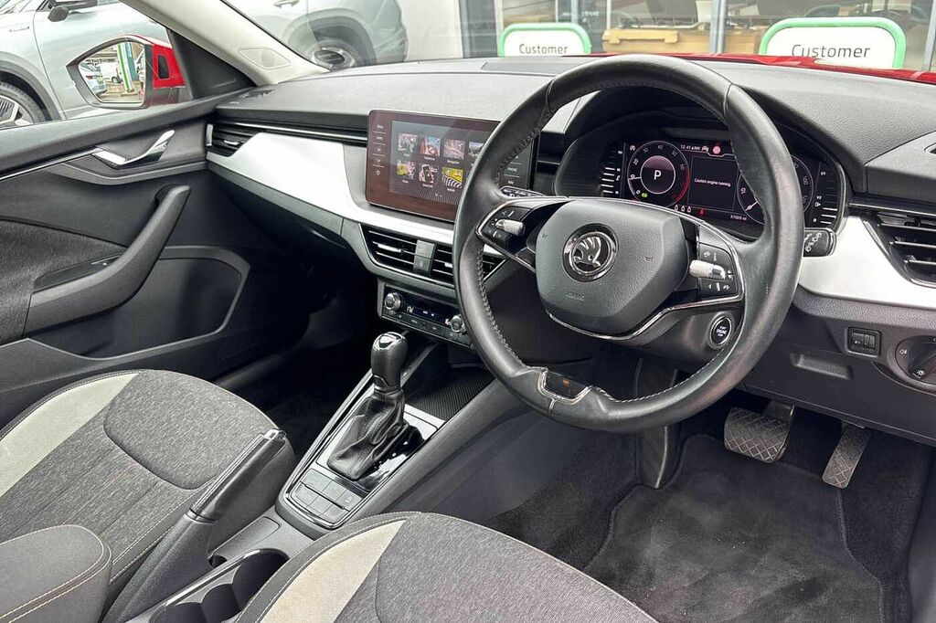 Skoda Kamiq 1.5 Tsi 150Ps Se L Dsg Suv YD21UMX Red #6