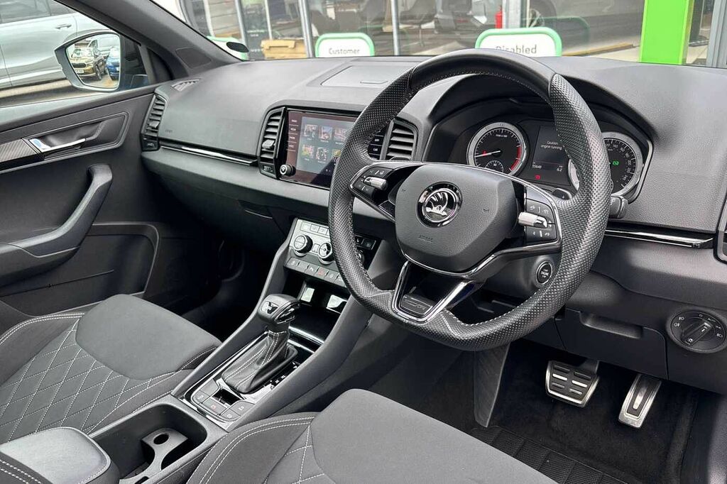Skoda Karoq 1.5 Tsi Sport Line Dsg CK21MXO Blue #6