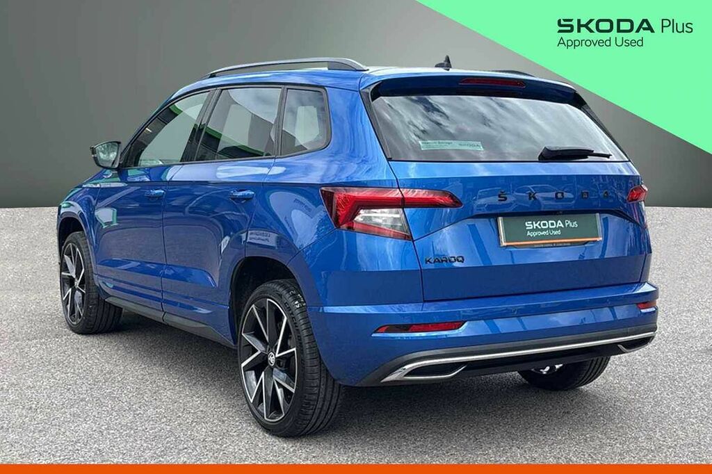 Skoda Karoq 1.5 Tsi Sport Line Dsg CK21MXO Blue #3