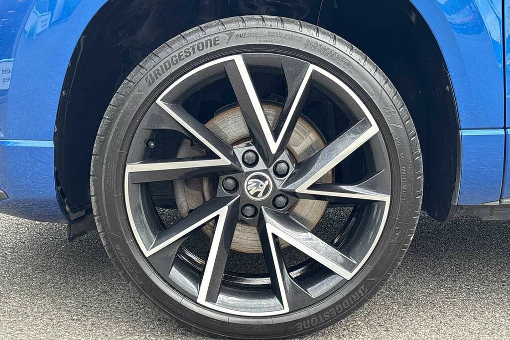 Skoda Karoq 1.5 Tsi Sport Line Dsg CK21MXO Blue #5