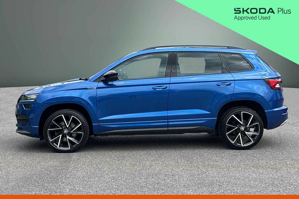 Skoda Karoq 1.5 Tsi Sport Line Dsg CK21MXO Blue #4