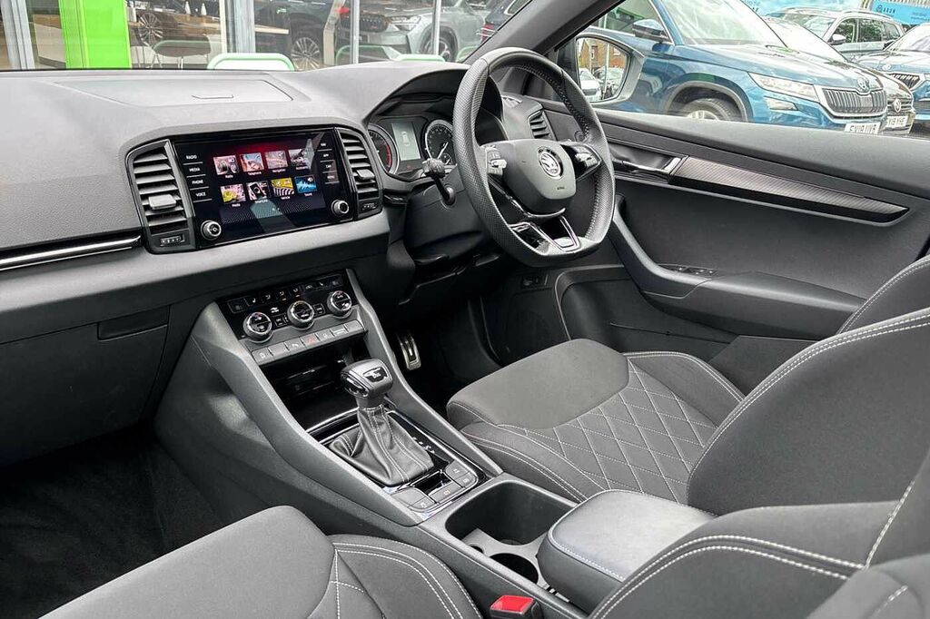 Skoda Karoq 1.5 Tsi Sport Line Dsg CK21MXO Blue #2