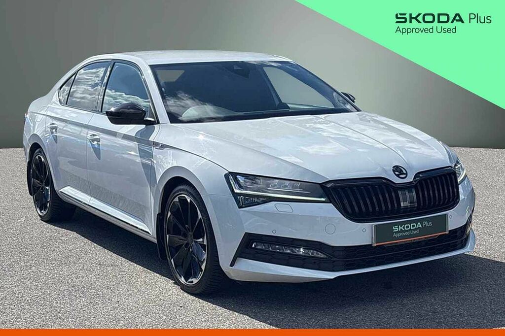 Skoda Superb 2.0 Tsi 190 Sport Line Plus Dsg White
