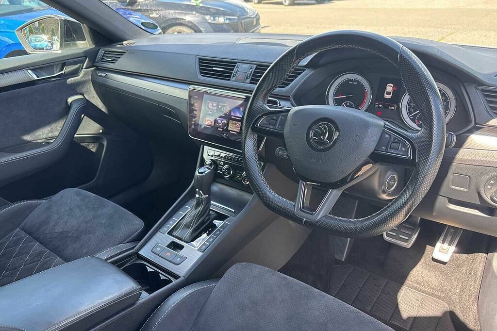 Skoda Superb 2.0 Tsi 190 Sport Line Plus Dsg White #6