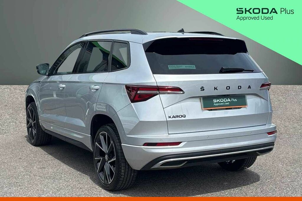 Skoda Karoq 1.5 Tsi Sportline Dsg Silver #3