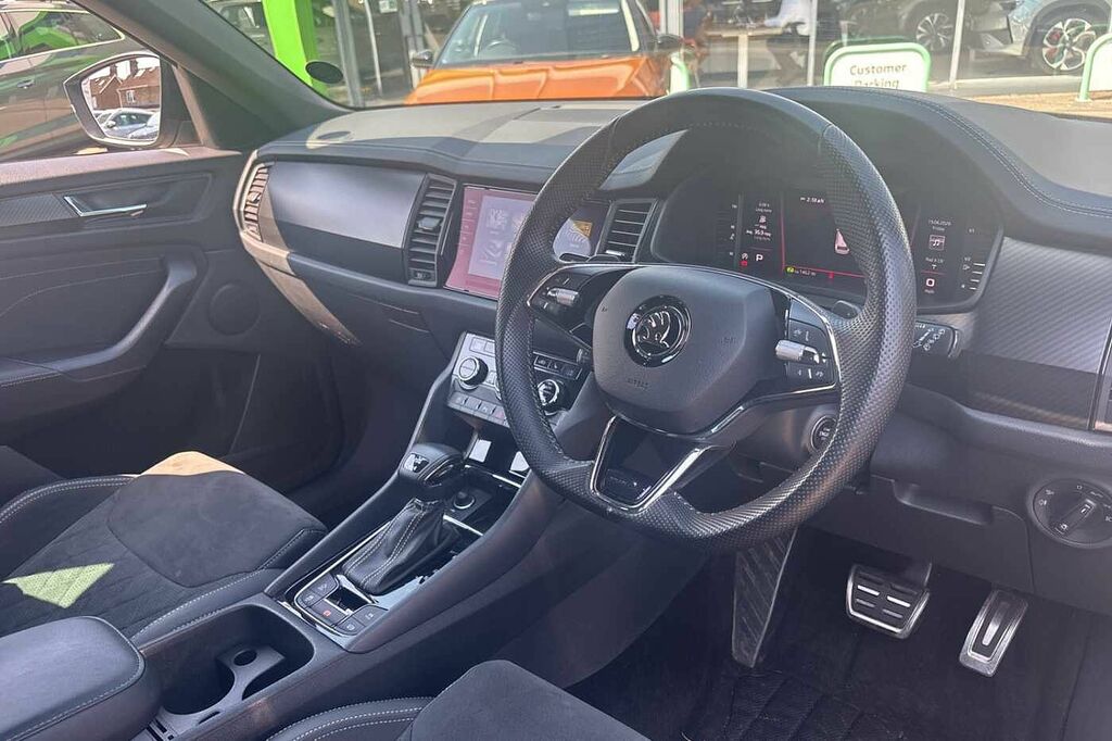 Skoda Kodiaq 2.0 Tdi 200 Sport Line 4X4 Dsg 7 Seat Grey #6