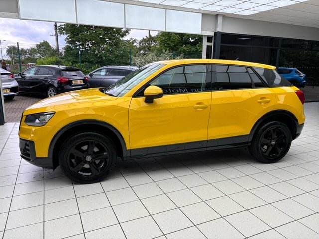 Audi Q2 Tfsi 30 Sport Suv SD19UMG Yellow #2
