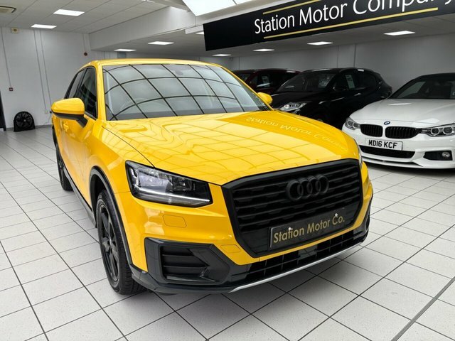 Audi Q2 Tfsi 30 Sport Suv SD19UMG Yellow #5
