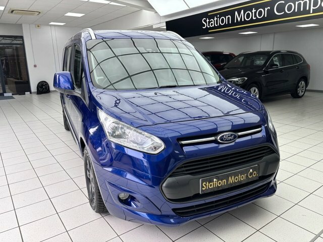 Ford Grand Tourneo Connect Tdci Titanium Mpv Blue #3