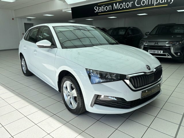 Skoda Scala Tsi Se Hatchback White #4