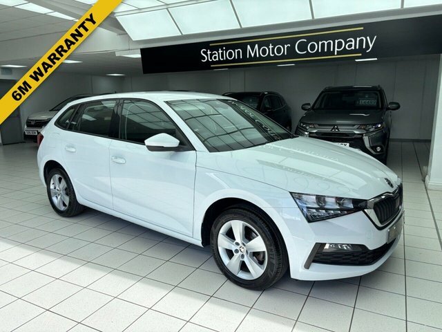 Skoda Scala Tsi Se Hatchback White
