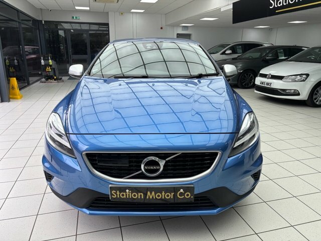 Volvo V40 D3 R-design Pro Hatchback Blue #4