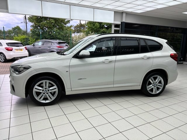 BMW X1 20D M Sport Suv DG17LLP White #2