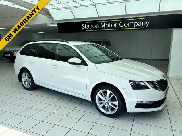 Skoda Octavia Tdi Se L Estate White