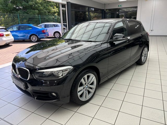 BMW 1 Series 120I Sport Hatchback Black #6