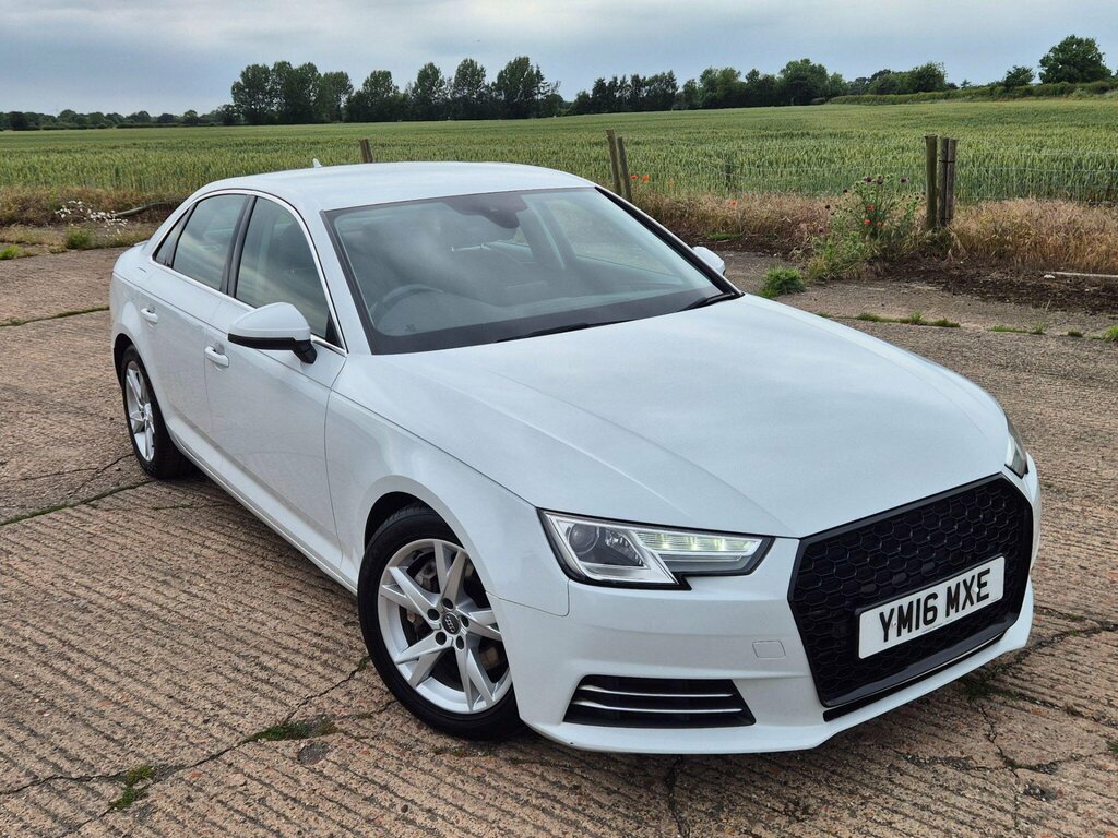 Audi A4 2.0 Tdi Ultra Sport Euro 6 Ss V5VKX White #2