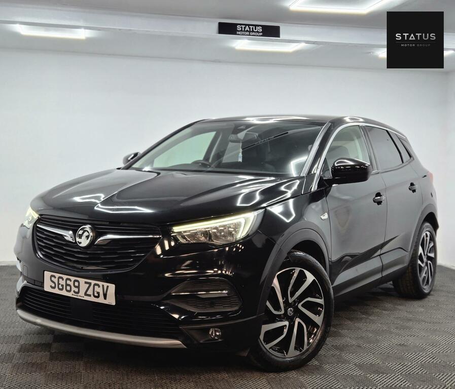 Vauxhall Grandland X 1.2 Turbo Elite Nav Euro 6 Ss SG69ZGV Black #3