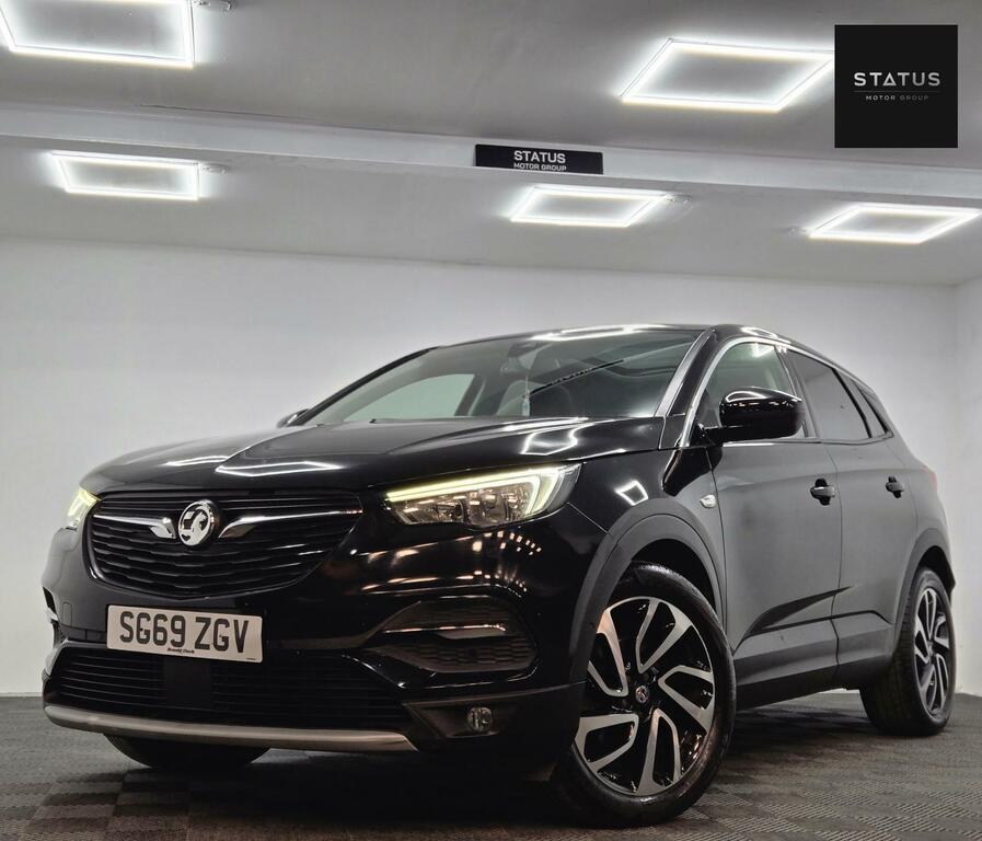 Vauxhall Grandland X 1.2 Turbo Elite Nav Euro 6 Ss SG69ZGV Black #4