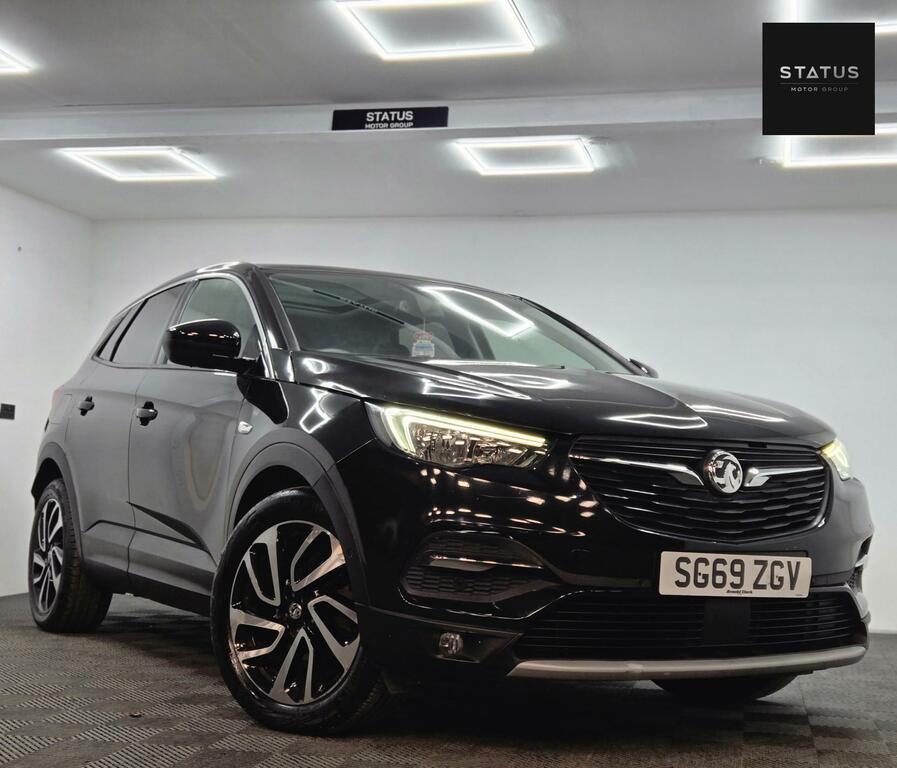 Vauxhall Grandland X 1.2 Turbo Elite Nav Euro 6 Ss SG69ZGV Black #2