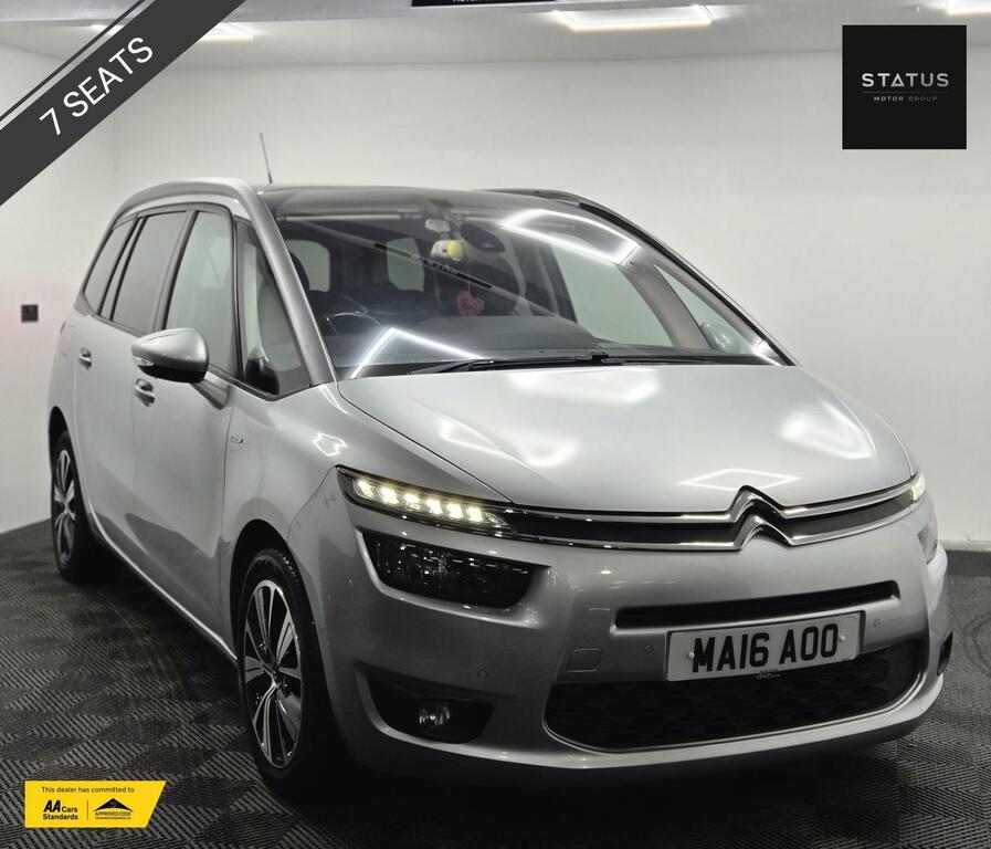 Citroen Grand C4 Picasso 1.6 Bluehdi Exclusive Eat6 Euro 6 Ss Silver