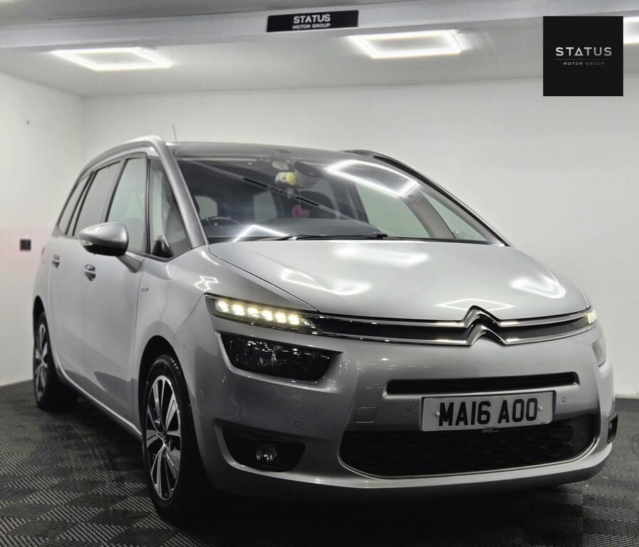 Citroen Grand C4 Picasso 1.6 Bluehdi Exclusive Eat6 Euro 6 Ss MA16AJO Silver #2