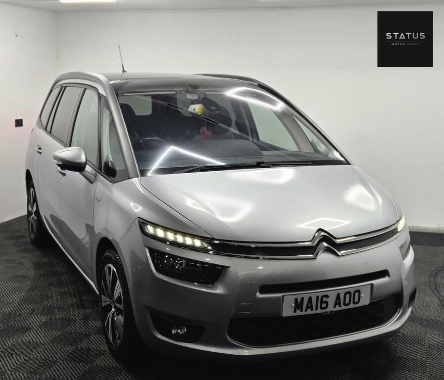 Citroen Grand C4 Picasso 1.6 Bluehdi Exclusive Eat6 Euro 6 Ss MA16AJO Silver #3