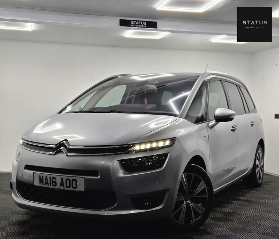 Citroen Grand C4 Picasso 1.6 Bluehdi Exclusive Eat6 Euro 6 Ss MA16AJO Silver #5
